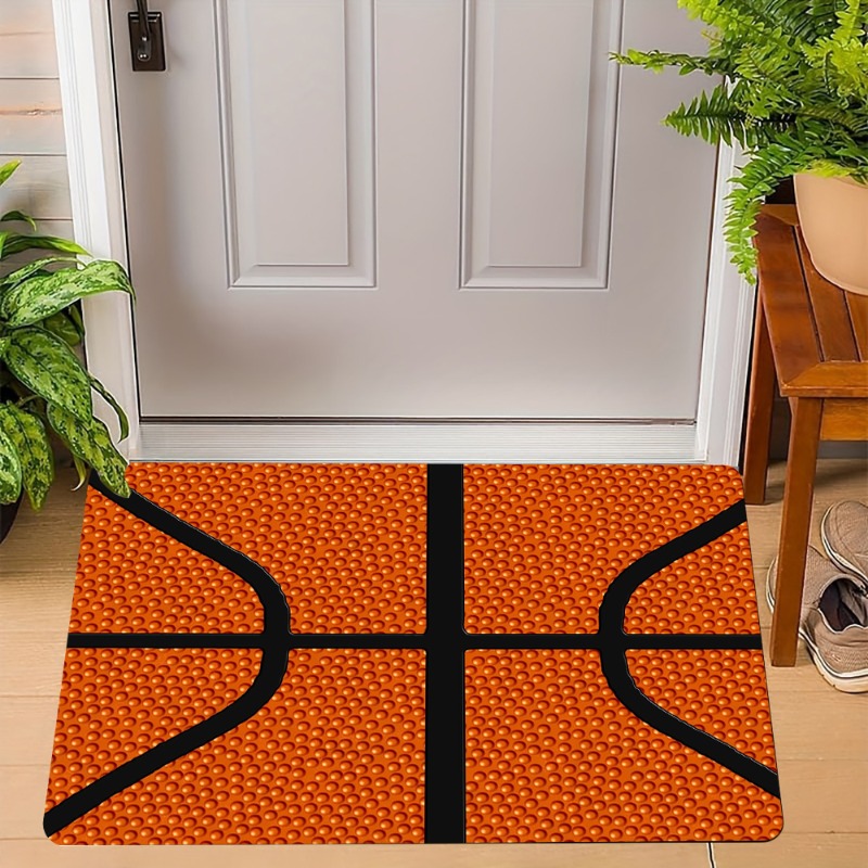 Outdoor Sport Area - Gerçekçi Çatlak Beton Desenli Basketbol Halısı