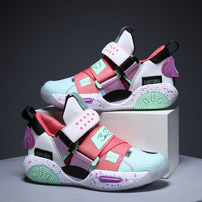 Outdoor Sport Brand Shoes - Yeni Marka çocuk basketbol ayakkabıları Erkek