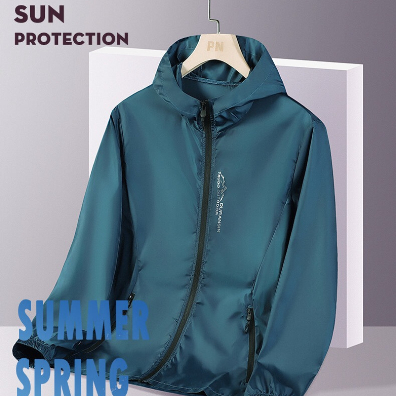 Outdoor Sport Windbreaker - UPF50+ Yaz Açık Hava Hızlı Kuruyan